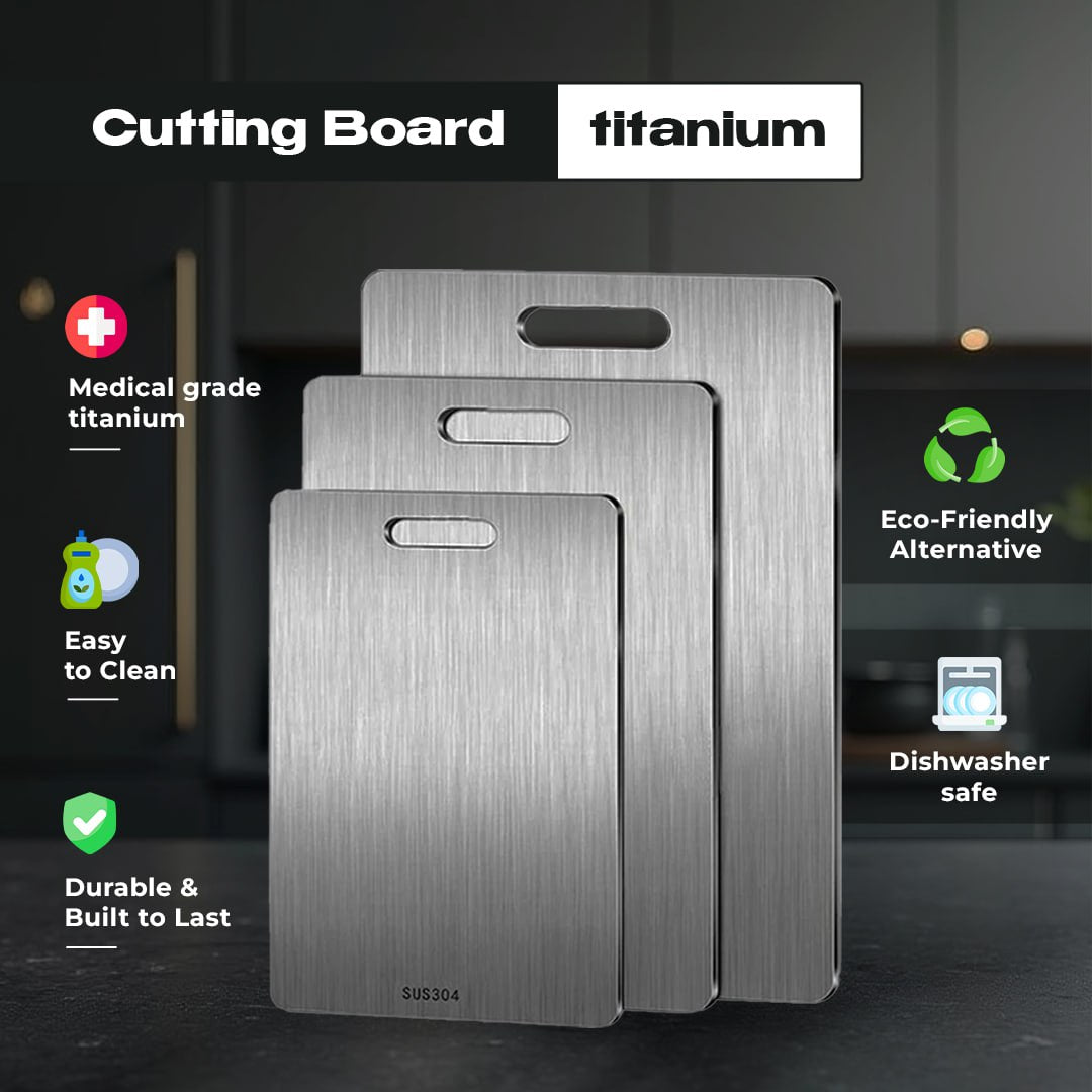 Titan Ultimate™ Premium Titanium Cutting Board